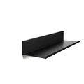 Hangman No Stud Floating Shelf 18", Black Powder Coat L-18-B